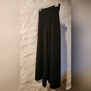 Vintage Handmade Women's Black High-Waist Palazzo Pants - Size XS